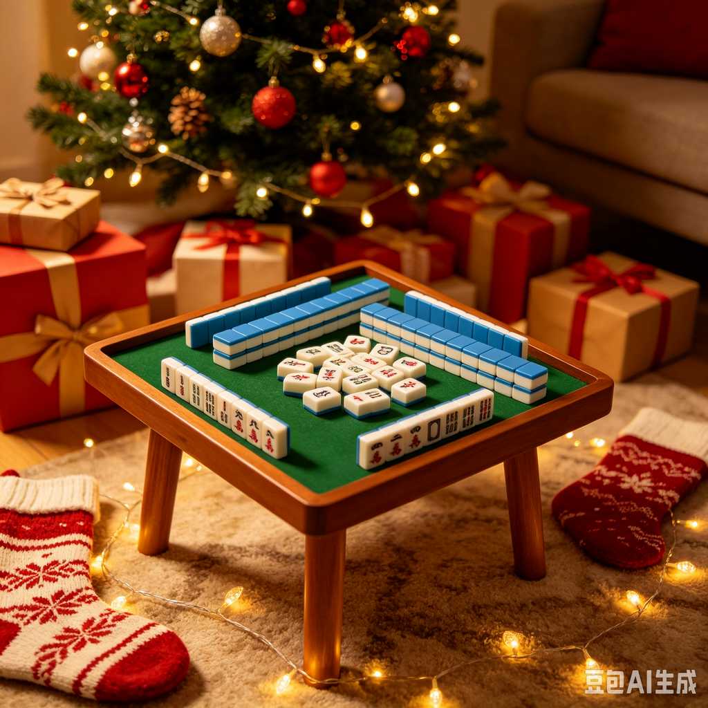 indoor leisure game mahjong set