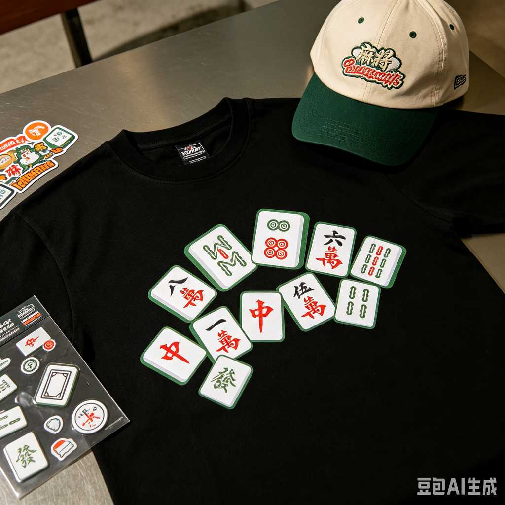 custom pattern mahjong tiles