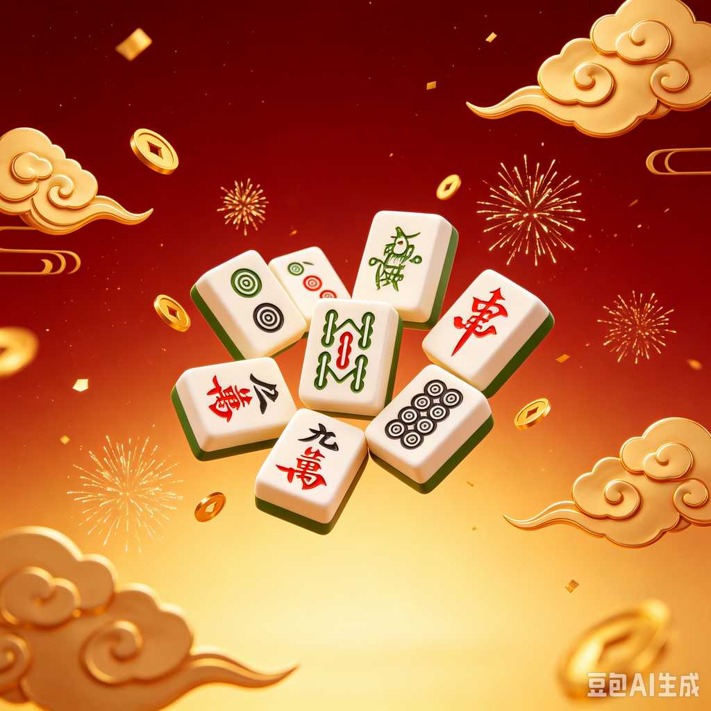 uniform color mahjong set print